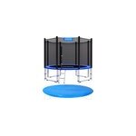 Trampoline �427cm avec filet de s�curit� t�v s�d gs couverture