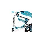 Trottinette pliable abec7 - roues extra larges �~205mm en pu - design raceline