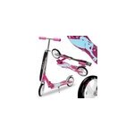Trottinette pliable abec9 - suspension sportive, roues �~205mm pu - design angel