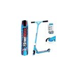Trottinette stuntworx bleue abec 7 pour tous niveaux