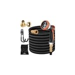 Tuyau d'arrosage noir 15m flexible Tuyau d'arrosage noir 15m flexible