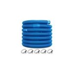 Tuyau de piscine flexible bleu �38mm x 6m