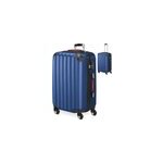 Valise rigide l bleu 40x25x60cm avec serrure Valise rigide l bleu 40x25x60cm avec serrure