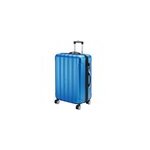Valise rigide bleu taille xl - bagage cadenas malle voyage vacances transport