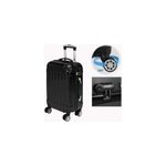 Valise rigide noir taille m - 42l en abs