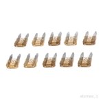 10 pices mini 7. 5a fusibles a durables set de remplacement de camion