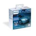 2 ampoules led h4 philips ultinon essential