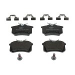 4 plaquettes de frein ferodo fdb4183