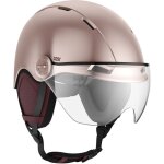 Accessoire trottinette electrique casr casque de protection style casr rose l