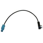Aerzetix: adaptateur pour antenne auto autoradio fakra iso m�le