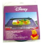 Auto - 1 rideau pare soleil pour vitre arri�re repliable - disney - d�cor winnie - f013029