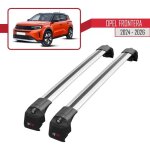 Barres de toit - apline - ace - 2 - aluminium - gris - 2 barres - charge utile < 300 kg