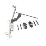 B�quille lat�rale chrom�e buzzetti pour scooter mbk 50 ovetto 8574 neuf