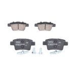 Bosch lot de 4 plaquettes de frein bp1110 0986494199