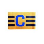 Brassard de capitaine elastique r�glable nylon pour football soccer