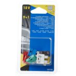Cartec 9 fusibles enfichables + 1 radio