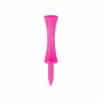 Castle tees golf plastiques a etage rose 57 mm pour driver