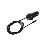 Chargeur allume cigare iphone lightning tecno globe pour moto 12v / 24v 2. 4a