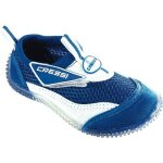 Cressi coral vb945034 chaussons de bain bleu / blanc 35