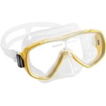 Cressi sub s. p. a. onda masque de plongée transparent / jaune Cressi sub s. p. a. onda masque de plongée transparent / jaune