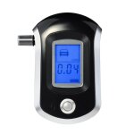 Dtecteur d'haleine d'alcootest numrique professionnel d'alcool testeur avec ecran lcd avec 5 embouchures ...
