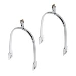 Eperons d'quitation en alliage de zinc, 1 paire, accessoires d'quitation pour hommes et femmes, argent ...