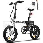 Hitway vlo electrique pliable 16 e - bike moteur 250w avec batterie amovible 36v 6, 0ah