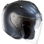 Hjc casque jet fg - jet - gris anthracite