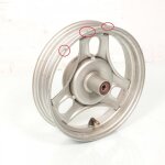 Jante avant origine pour scooter peugeot 50 ludix 2004 a 2014 mt2. 15x10 occasion