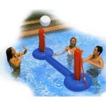 Jeu de volley flottant piscine
