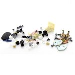 Kit d'agrafes pour portes renault clio ii phase i de 98 a 01