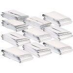 Lot de 10 couvertures de survie