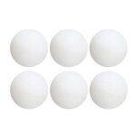 Lot de 6 balles blanches de tennis de table / ping pong ulysport - 707 - 19312