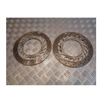 Paire disque frein avant moto honda nt 650 v deauville ntv rc47