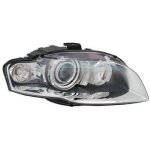 Phare optique avant droit pour audi a4 iii 2006 - 2007, h7 + h7, feu clignotant incolore, neuf