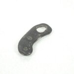 Plaque fixation ressort b�quille lat�rale pour moto mbk 50 x - limit 5t8 - f7315