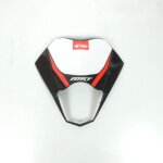 Plaque phare pour moto rieju 50 mrt sm 2009 0 / 000. 620. 5322 noir blanc rouge neuf