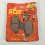 Plaquette de frein av sbs pour moto suzuki dr 600 r djebel apr�s 1986 582hf
