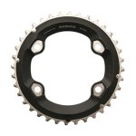 Plateau vtt 4bra double 36dts d. 96 shimano slx m7000 ext 11v - noir