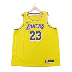 Reconditionn� - maillot homme nba los angeles lakers - taille 2xl - homme - jaune
