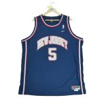 Reconditionné - maillot homme nba new jersey nets vintage - taille 2xl - homme - marine Reconditionné - maillot homme nba new jersey nets vintage - taille 2xl - homme - marine