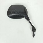 R�troviseur droit carbone pour scooter yamaha 50 bw's m8 pas 125 invers� neuf