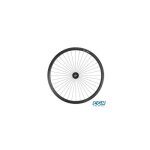 Roue velo fixie 700 noir av axe plein moyeu noir 32 t.