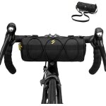 Sac de guidon vlo, sacoche cadre a bandoulire pour vtt, vtc, pochette vlo route accessoires vlo homme, ...