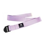 Sangle de yoga lilas fourreau