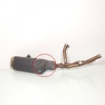 Silencieux d echappement origine pour moto suzuki 650 dl v - strom 2017 - 2022 28k0
