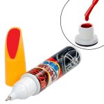 Stylo / pinceau de retouche peinture rouge pour carrosserie