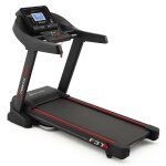 Tapis de course pliable professionnel connect� f37 , tapis autolubrifiant avec amortisseur, supporte ...