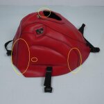 Tapis rservoir bagster pour moto yamaha yzf 600 thundercat 1996 a 1997 1317b rouge