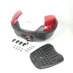 Top case 50l k - max k16 blanc kuan - mei pour moto neuf en destockage